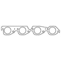 Cometic Chevrolet Mark-IV GM Gen-V/VI Big Block V8 .030in MLS Exhaust Manifold Gasket Set