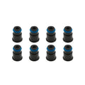 BLOX Racing 11mm Adapter Top (1/2in) w/Viton O-Ring & Retaining Clip (Set of 8)