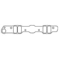 Cometic Pontiac 400 V8 .060in Fiber Intake Gasket Set-2.200in x 1.180in Rectangular Ports-W/Ram Air