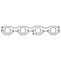Cometic Ford 302/351W Windsor V8 .030in MLS Exhaust Mani Gasket Set-1.516in x 1.570in Rectangle Port