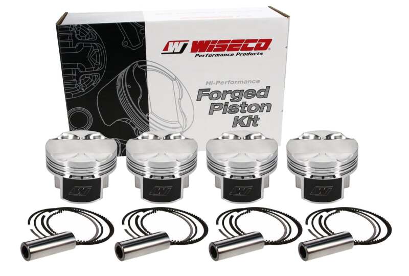 Wiseco Mitsubishi 4G63 86.50 mm Bore 28.70 mm CH -4.00 CC Piston Set