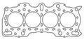 Cometic Honda/Acura DOHC 81.5mm B18A/B .045 Head Gasket nonVTEC