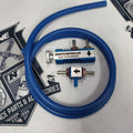 NNR Manual Turbo Charger Adjustable Boost Controller 0-30 PSI Blue + Hose - Papi’s Parts LLC