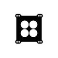 Cometic Holley 4 Barrel 4150 Style .039in Fiber Carburetor Gasket - 1.750in Holes