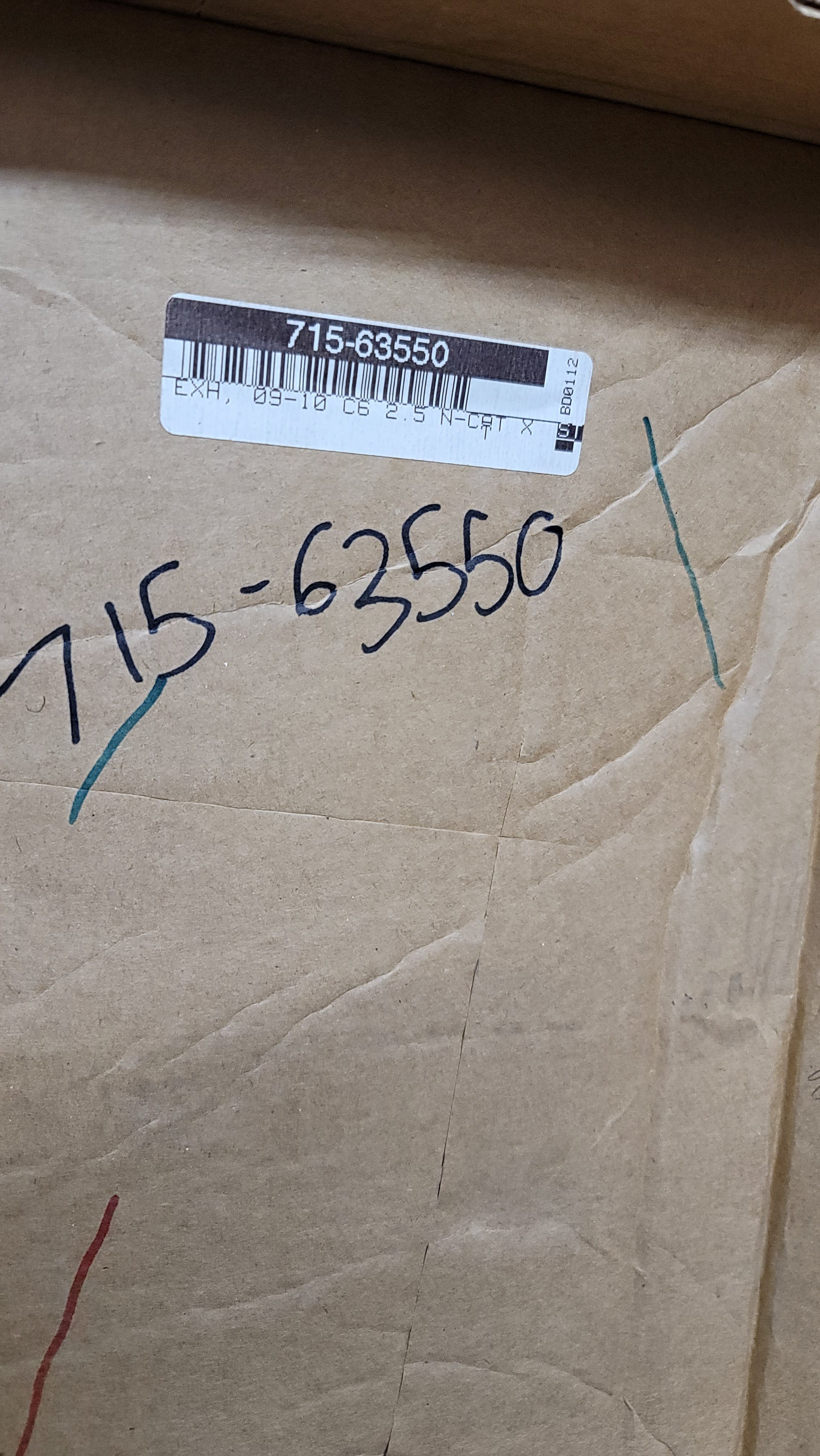 Dynatech 715-63550 2.5" SuperMAXX Non Catted Mid-Pipe for 2009-2013 Corvette 6.2L V8 - Papi’s Parts LLC