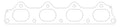 Cometic Mitsubishi 4G63T/4G64 89-99 Exhaust .030 in MLS Exhaust Gasket 2.287 in x 1.615 in Port