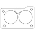 Cometic GM LT1/LT4 Gen-2 Small Block V8 .031in KF Throttle Body Gasket
