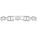 Cometic Chevy Gen1 Small Block V8 Intake Mani Gasket .060in Fiber-1.240in X 1.970in Port-20 Pack