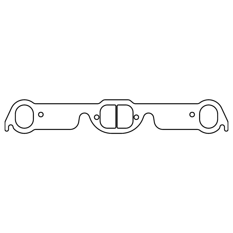 Cometic Pontiac 326-455 CI V8 .043in Copper Exhaust Manifold Gasket Set - 2.000in x 1.550in D-Ports