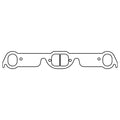 Cometic Pontiac 326-455 CI V8 .043in Copper Exhaust Manifold Gasket Set - 2.000in x 1.550in D-Ports