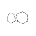 Cometic 05-18 Yamaha YZ125 Clutch & ignition Gasket Kit