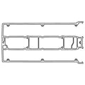 Cometic Ford EAO Cosworth YB .060in AFM Valve Cover Gasket - Late Engines