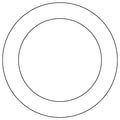 Cometic Ford 59A Flathead V8 .060in KF Oil Drain Plug Gasket - 1945-1948