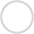 Cometic Holley 4500 Dominator .060in Fiber Air Cleaner Mounting Gasket - 7.3125in Diameter