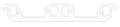 Cometic Chrysler Magnum V8 .064in ArmorCore Exhaust Manifold Gasket Set