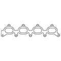 Cometic Mazda BP-ZE .018in AFM Intake Manifold Gasket
