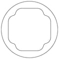 Cometic Ford 8BA/8CM Flathead V8 .060in Fiber Oil Pump Relief Nut Gasket - 1948-1953