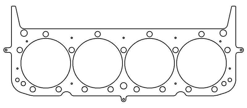 Cometic Chevy Small Block Brodix (All 12-23 Deg Head) 4.030in Bore .027 inch MLS Head Gasket