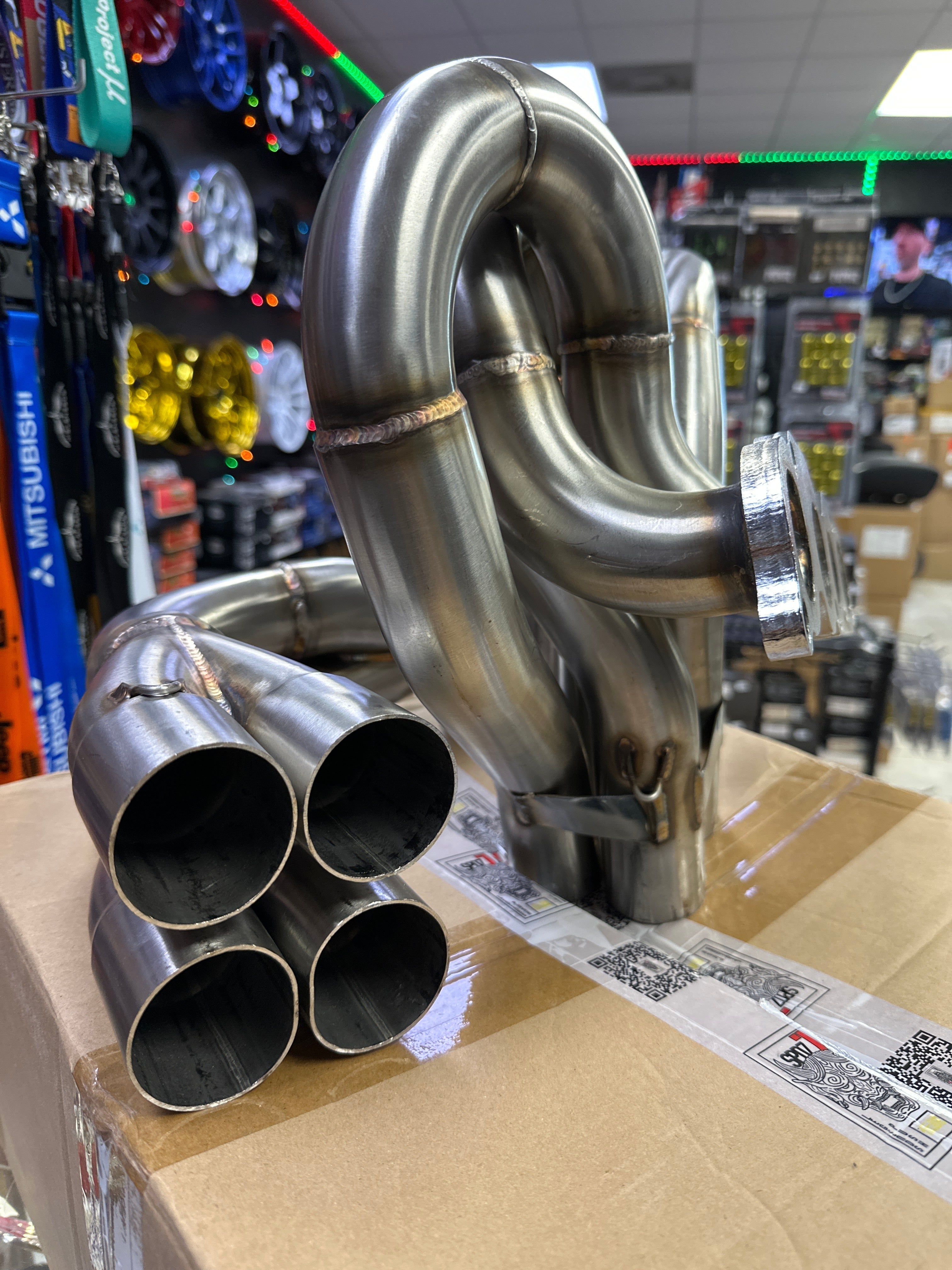 SPDZ1 K Series K20 K24 RH Race K-Swap 4-2-1 Ramhorn Header
