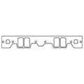 Cometic Chevy Gen1 Small Block V8 .125in Fiber Intake Mani Gasket Set