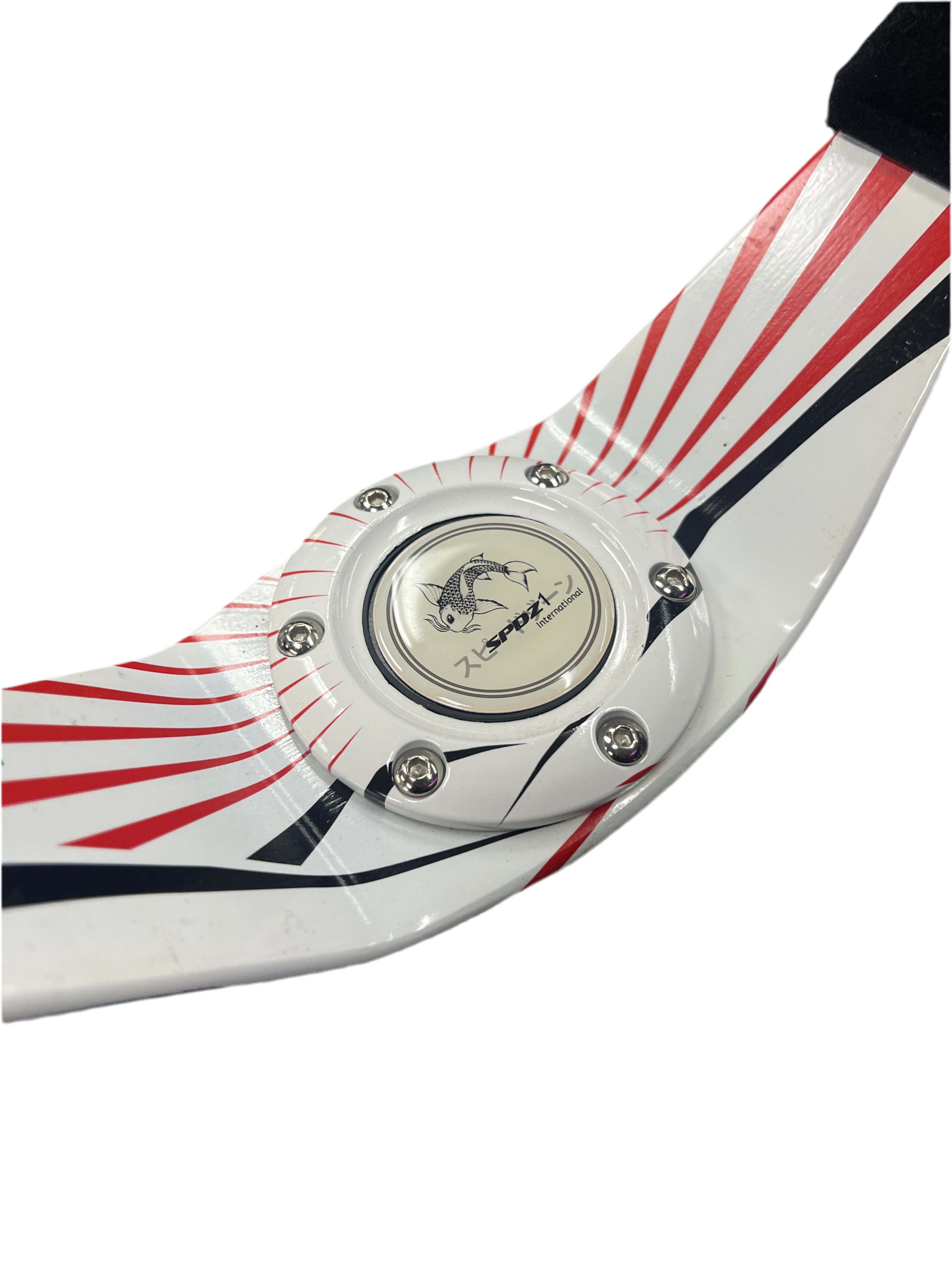 SPDZ1 “Geisha” Steering Wheel – 2-Spoke Classic Suede