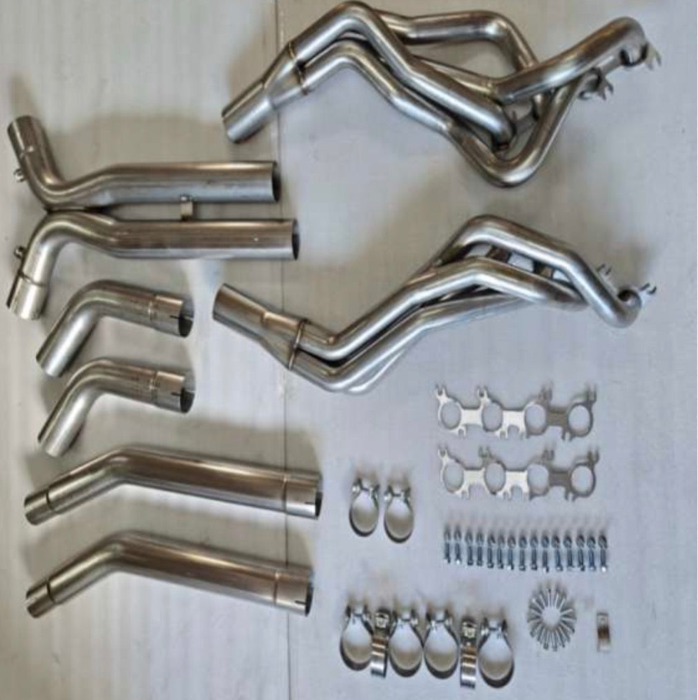 SPDZ1 Mustang 1 7/8" Longtube Headers & X-Pipe 2015-2023 5.0L Coyote