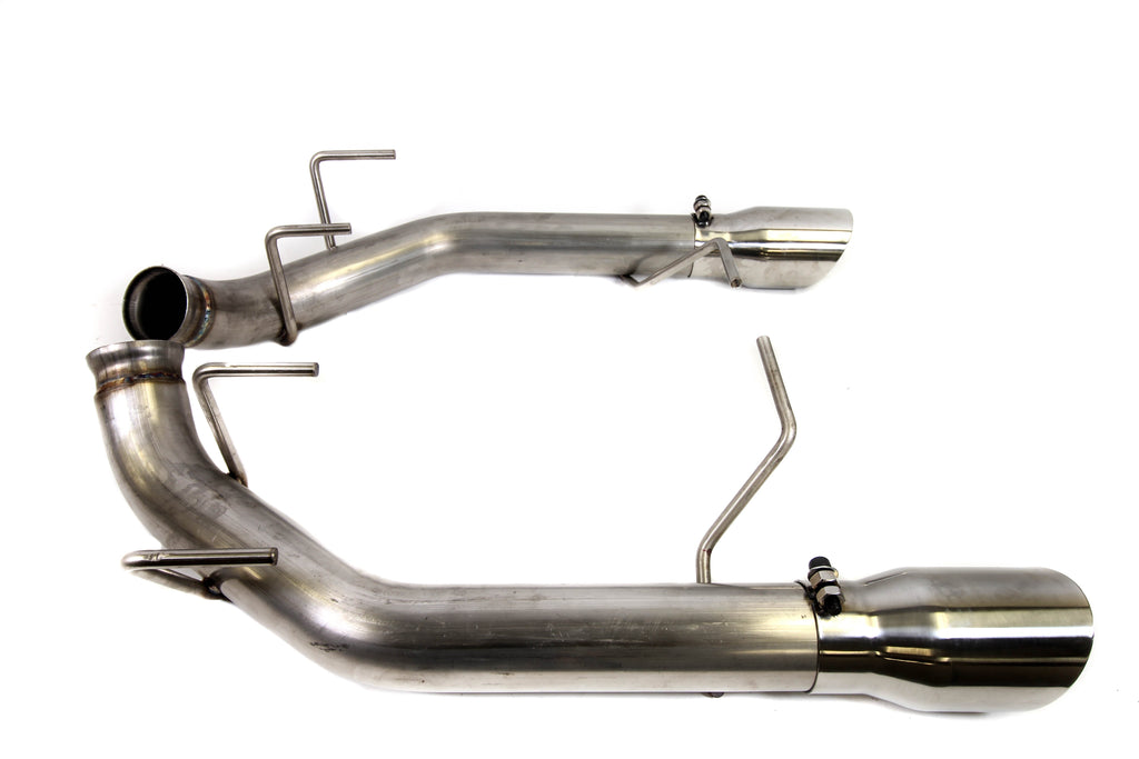 PLM 3.0" Dual Axle Back Exhaust Pipe Kit Mustang 2011 - 2014 V8 GT