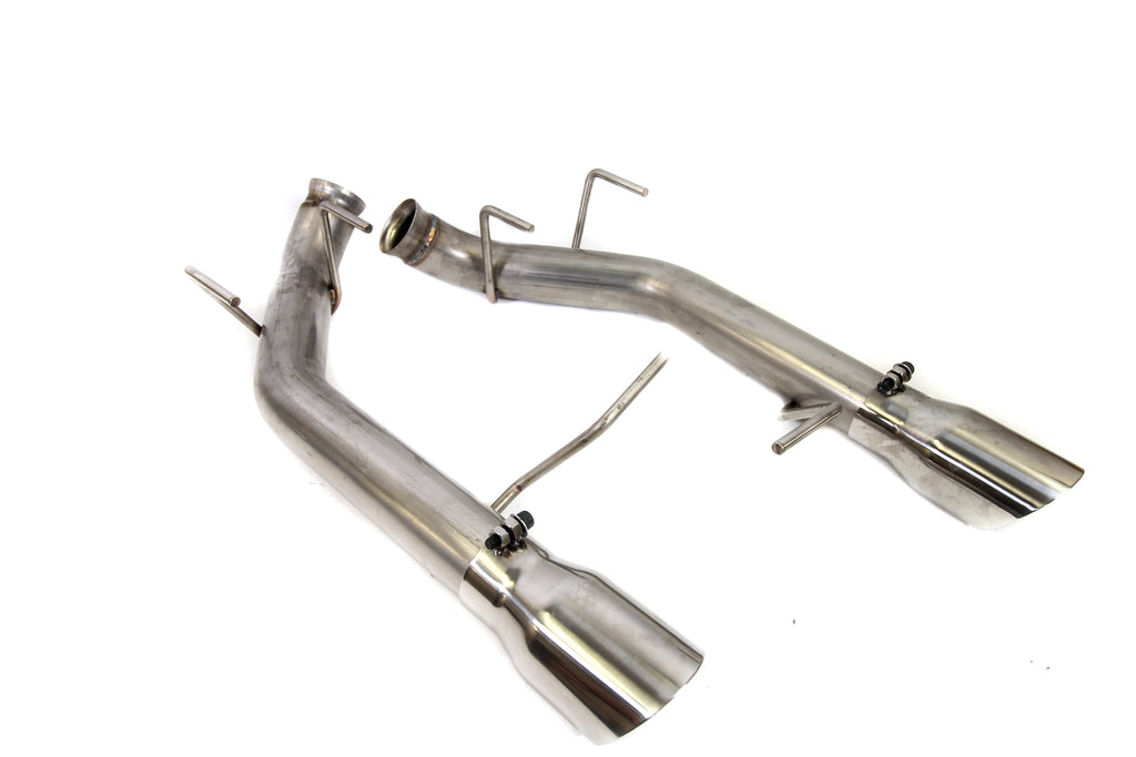 PLM 3.0" Dual Axle Back Exhaust Pipe Kit Mustang 2011 - 2014 V8 GT