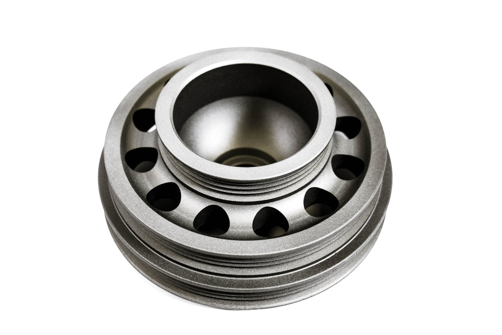 Precision Works Aluminum Crank Crankshaft Pulley 92-95 Civic & 93-95 Del Sol