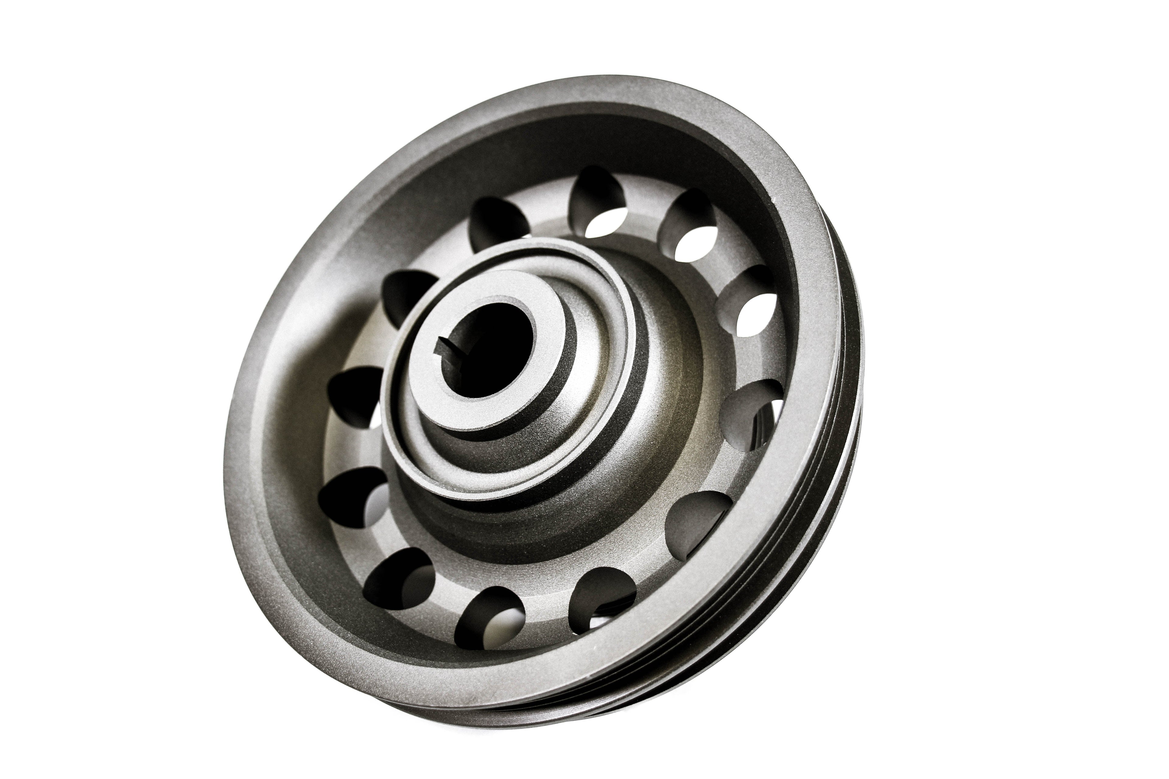 Precision Works Aluminum Crank Crankshaft Pulley 92-95 Civic & 93-95 Del Sol