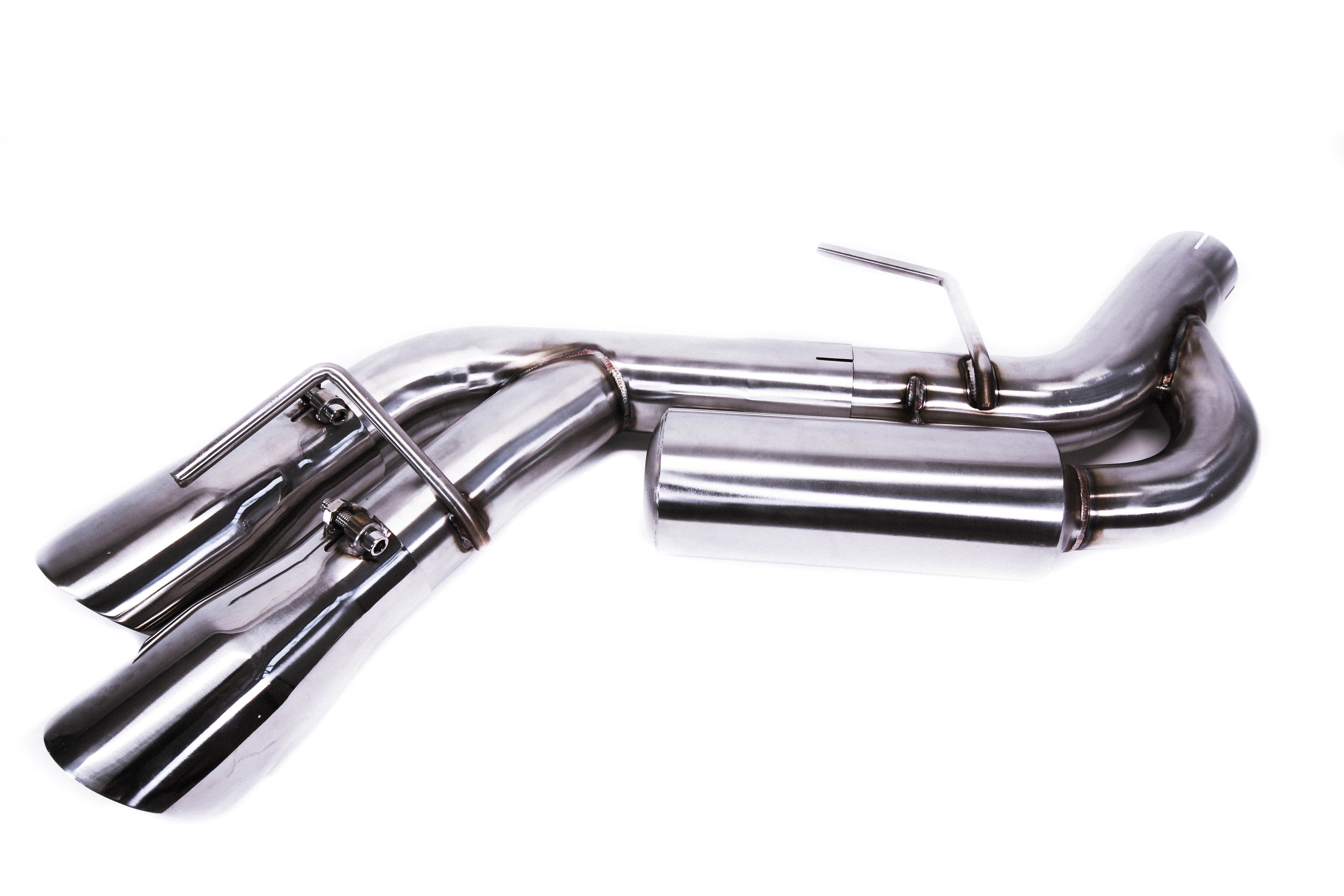 PLM Axle Back Muffler Delete Chevy Camaro SS ZL1 V8 2016 - 2023 Stainless Steel