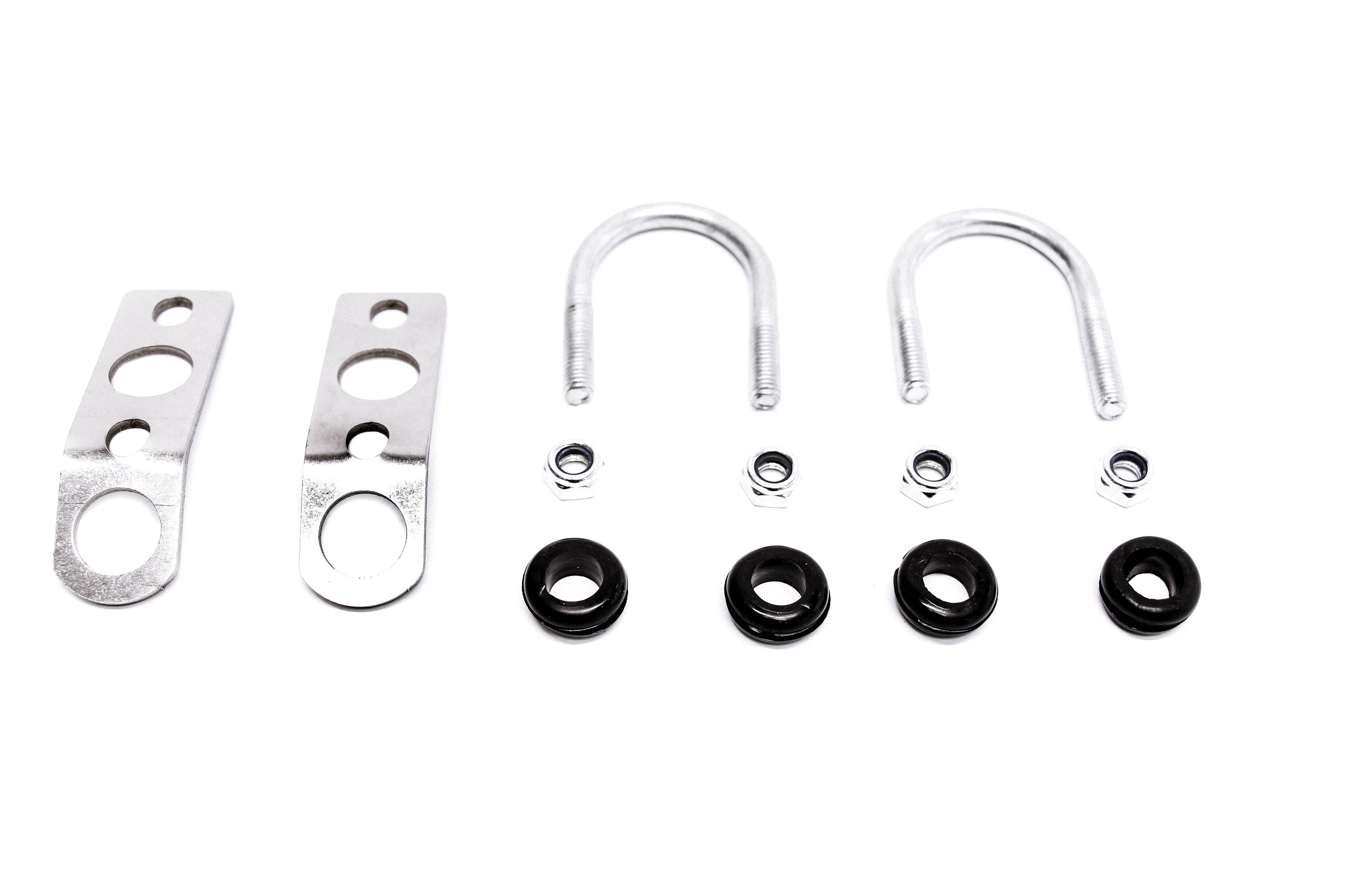 Precision Works Radiator Brackets For Traction Bars (Copy)