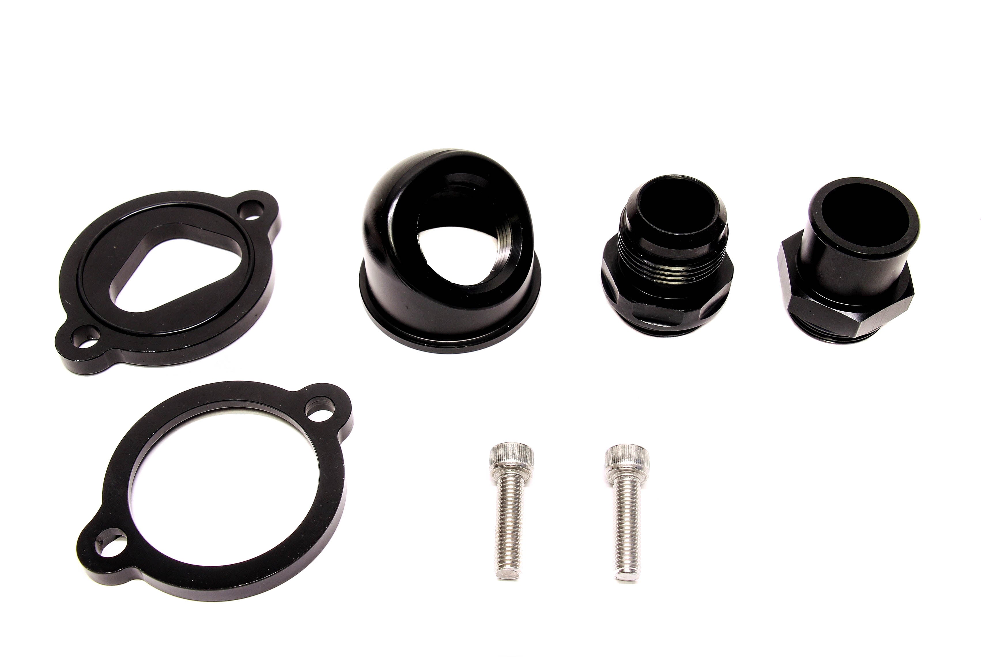 Precision Works Honda H22 Swivel Neck Coolant Housing