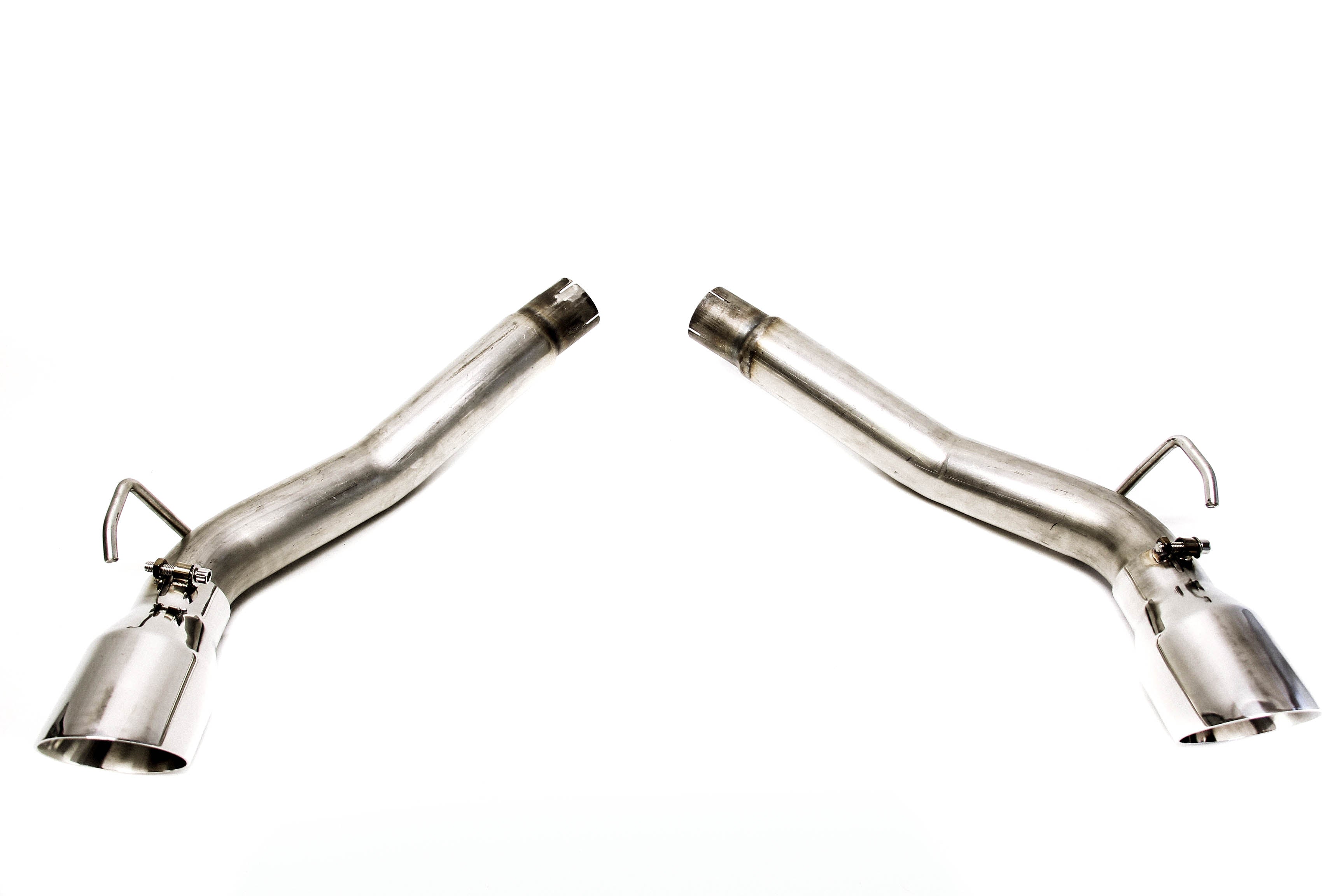 PLM Axle Back Exhaust Muffler Delete V2 - Chevy Camaro V8 2010 - 2015 Stainless Steel
