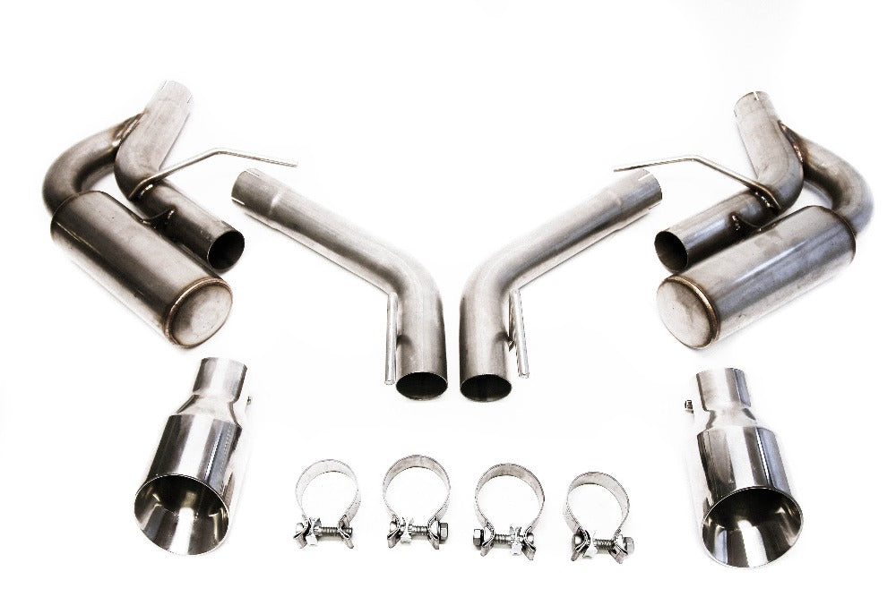 PLM Axle Back Exhaust 2016 - 2022 Chevy Camaro 2.0L 3.6 V6 4" Dual Tips