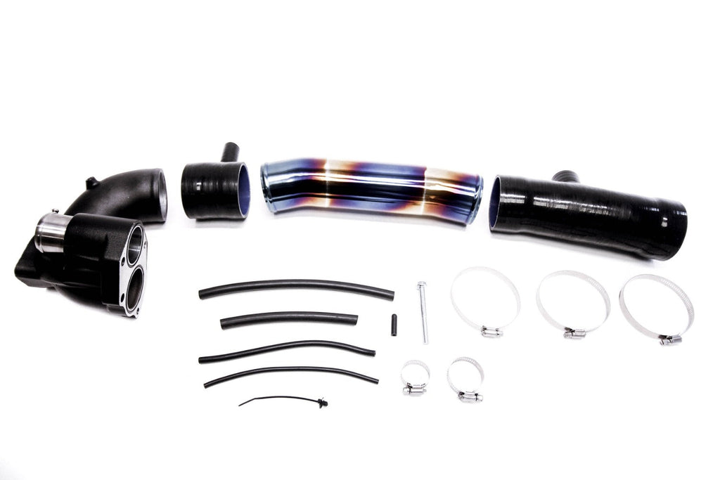 PLM Turbo Inlet Pipe Kit Stainless Burnt Blue - 2017-2022 CR-V 1.5T
