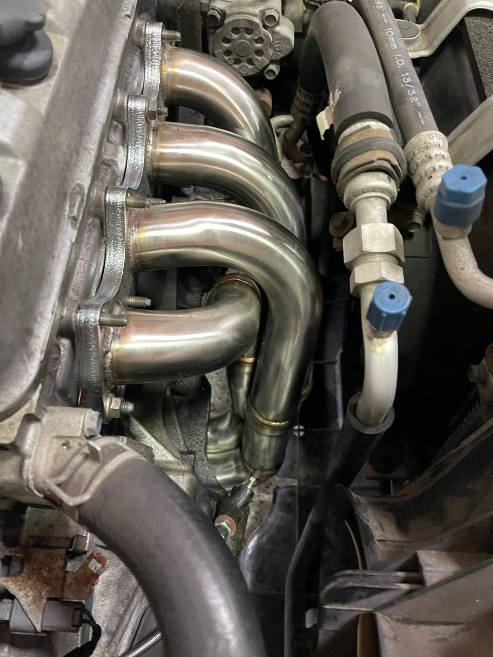 Private Label Mfg. Power Driven D-Series TA header SOHC D16 D15