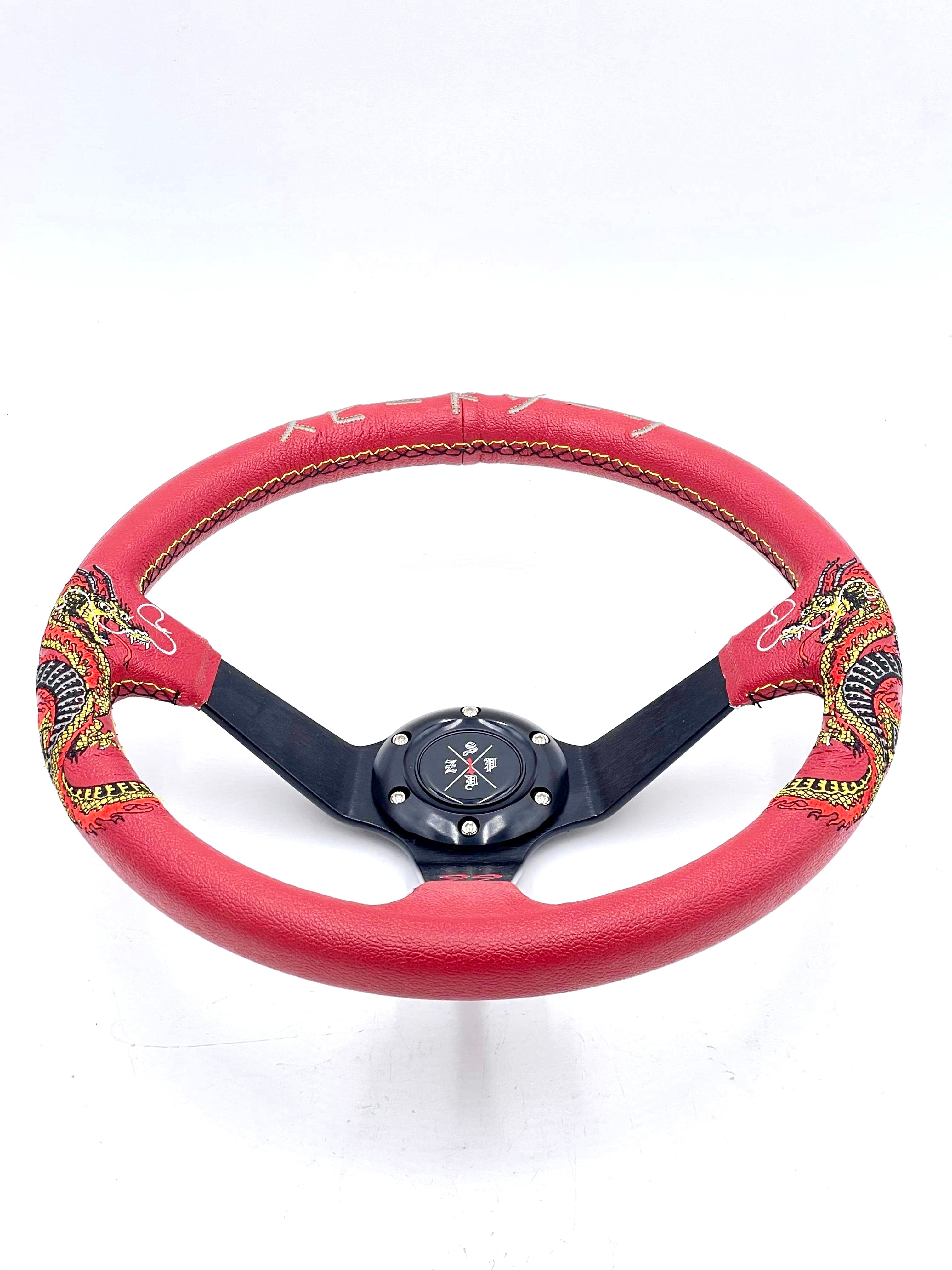 SPDZ1 “The Dragon” (Red) Steering Wheel – Limited Edition
