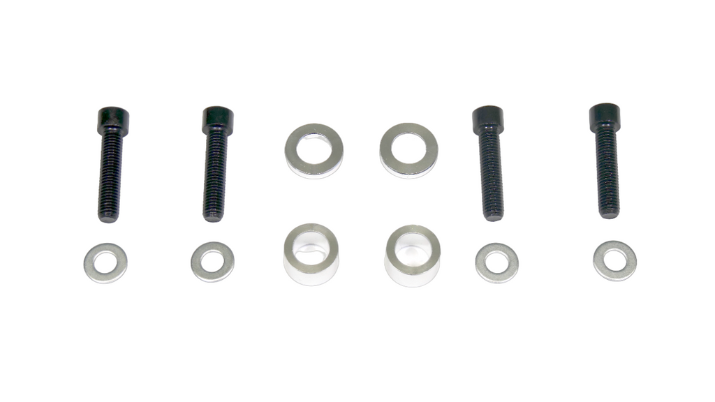 Precision Works Billet Engine Torque Mounts Black Edition - Honda B-Series B18 B20 B16