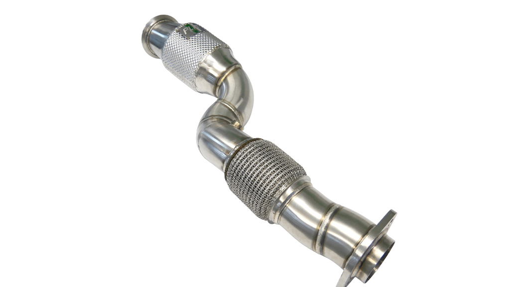 PLM Downpipes with EPA Cats - BMW S58 G80 G82 M3 M4 G8X G87 M2
