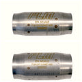 PLM High Flow Performance 400 Cell EPA Metallic Catalytic Converter & Flanges Extension Pipe