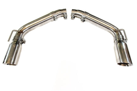 PLM Axle Back Exhaust Muffler Delete - Chevy Camaro V8 2010 - 2015 Stainless Steel (Copy)