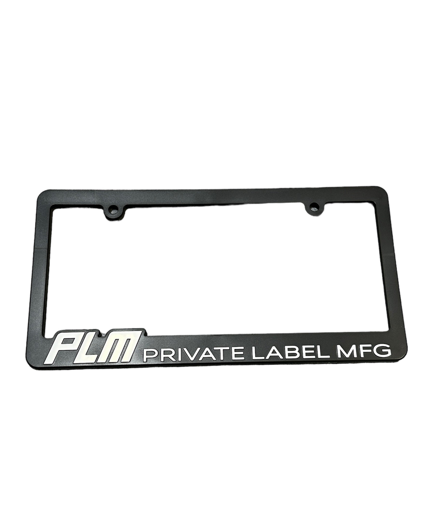 PLM PRIVATE LABEL MFG License Plate Frame (Copy)