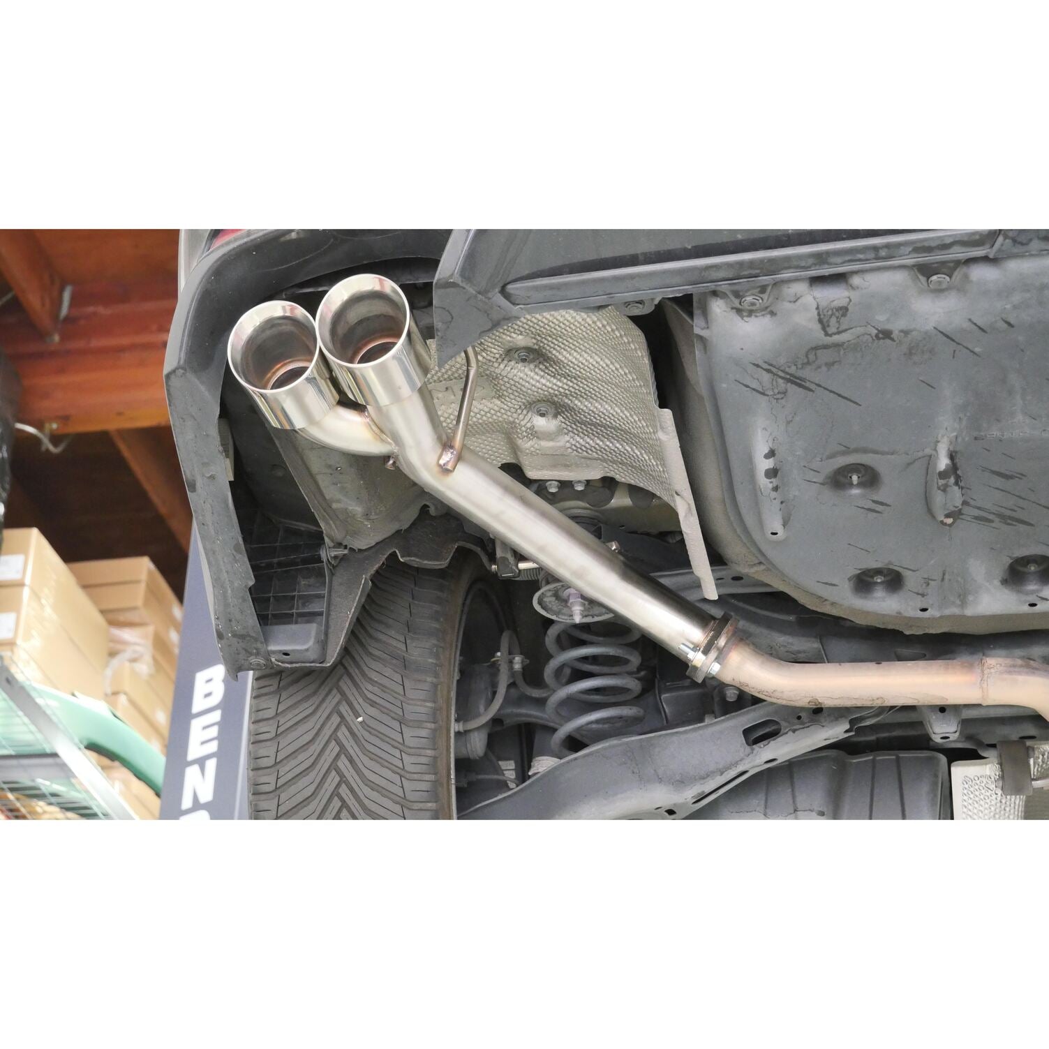 PLM Toyota Camry 2.5L 3.5L 2018 - 2024 Axle Back Exhaust Muffler Delete