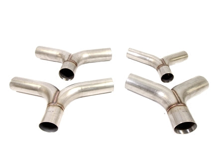 PLM 304 Stainless Y Transition Pipes Y-Pipe Merge Collector