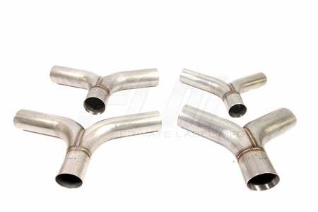PLM 304 Stainless Y Transition Pipes Y-Pipe Merge Collector
