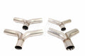 PLM 304 Stainless Y Transition Pipes Y-Pipe Merge Collector