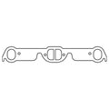Cometic Pontiac V8 .094in HTG Exhaust Manifold Gasket Set - 1.940in x 1.500in D/Oval Ports