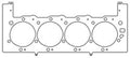 Cometic GM L18 Vortec 8100 Gen-VII Big Block V8 .060in MLS Cylinder Head Gasket - 4.350in Bore - LHS