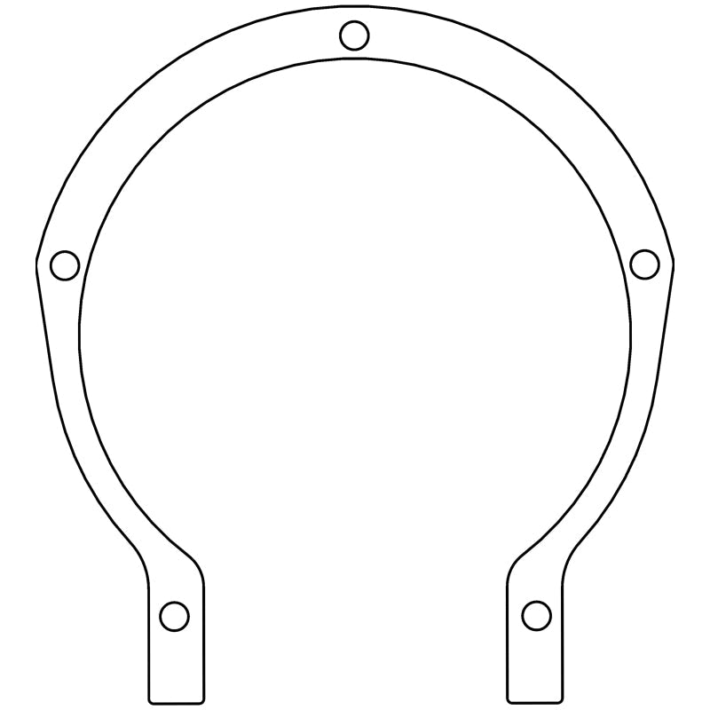 Cometic Ford Flathead V8 8BA/8CM .015in Fiber Timing Cover Gasket - 1948-1953